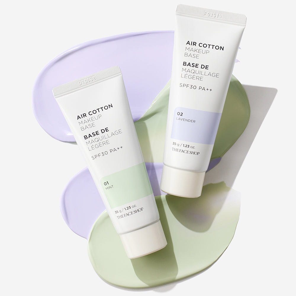Air Cotton Makeup Base - THEFACESHOP Australia Queensland