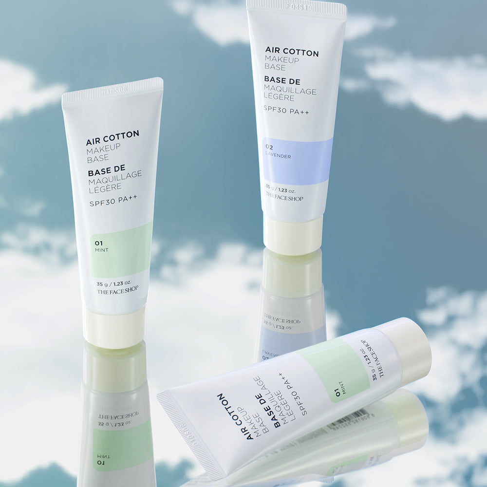 Air Cotton Makeup Base - THEFACESHOP Australia Queensland