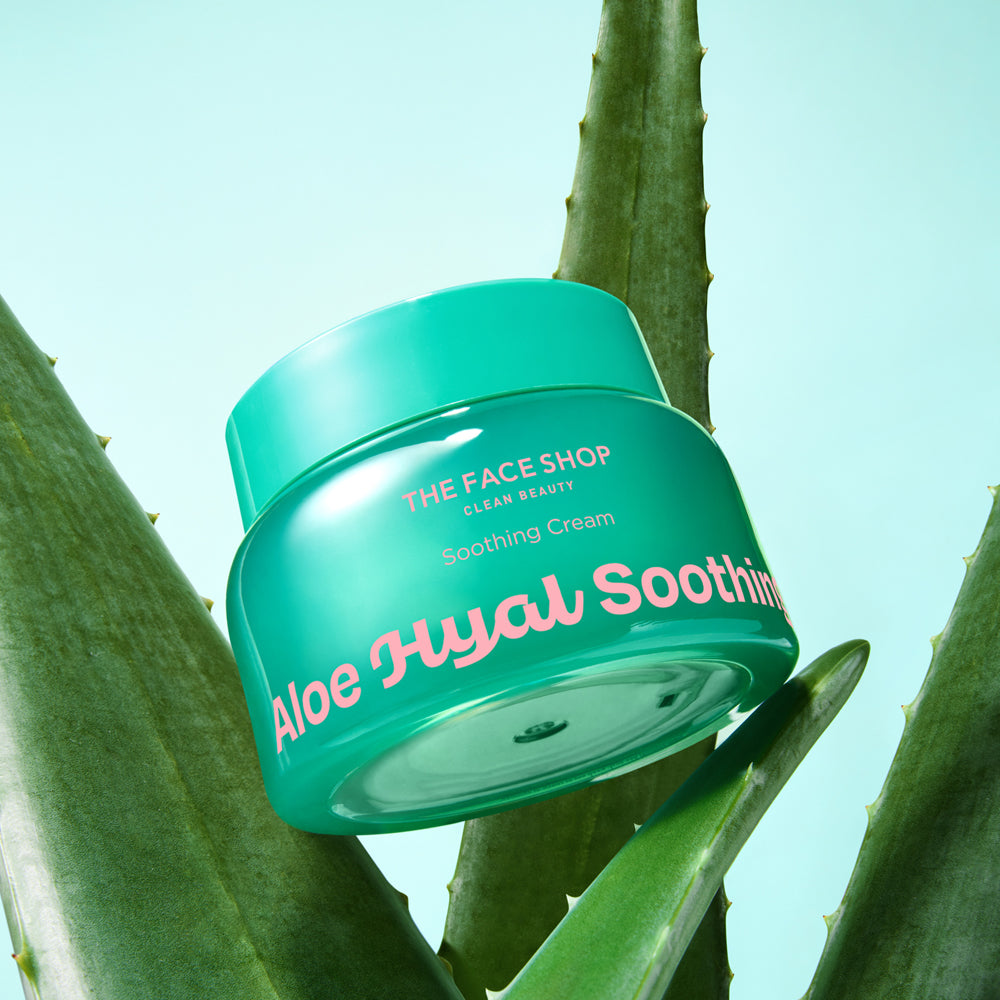 Aloe Hyaluronic Acid Soothing Cream - THEFACESHOP Australia Queensland