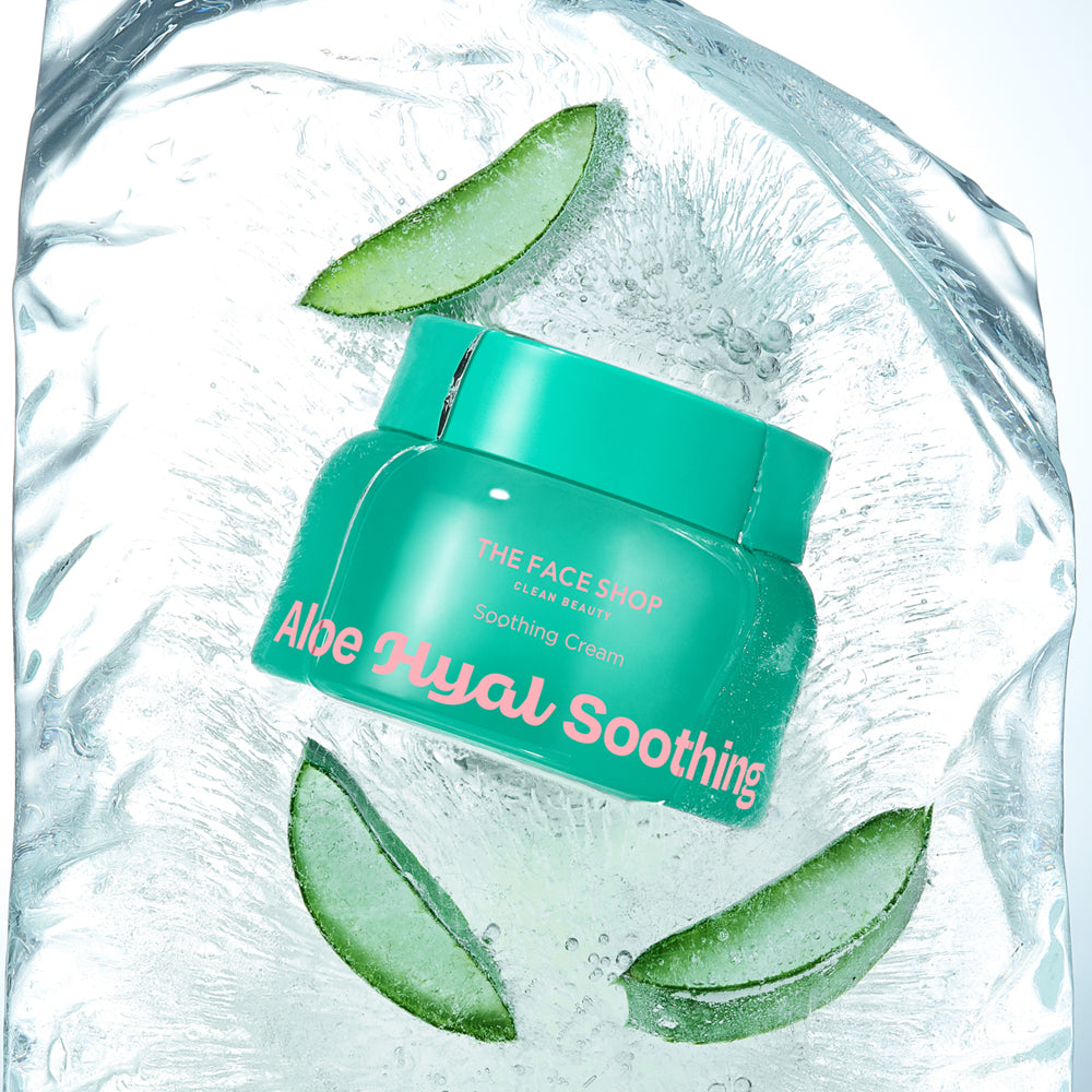 Aloe Hyaluronic Acid Soothing Cream - THEFACESHOP Australia Queensland