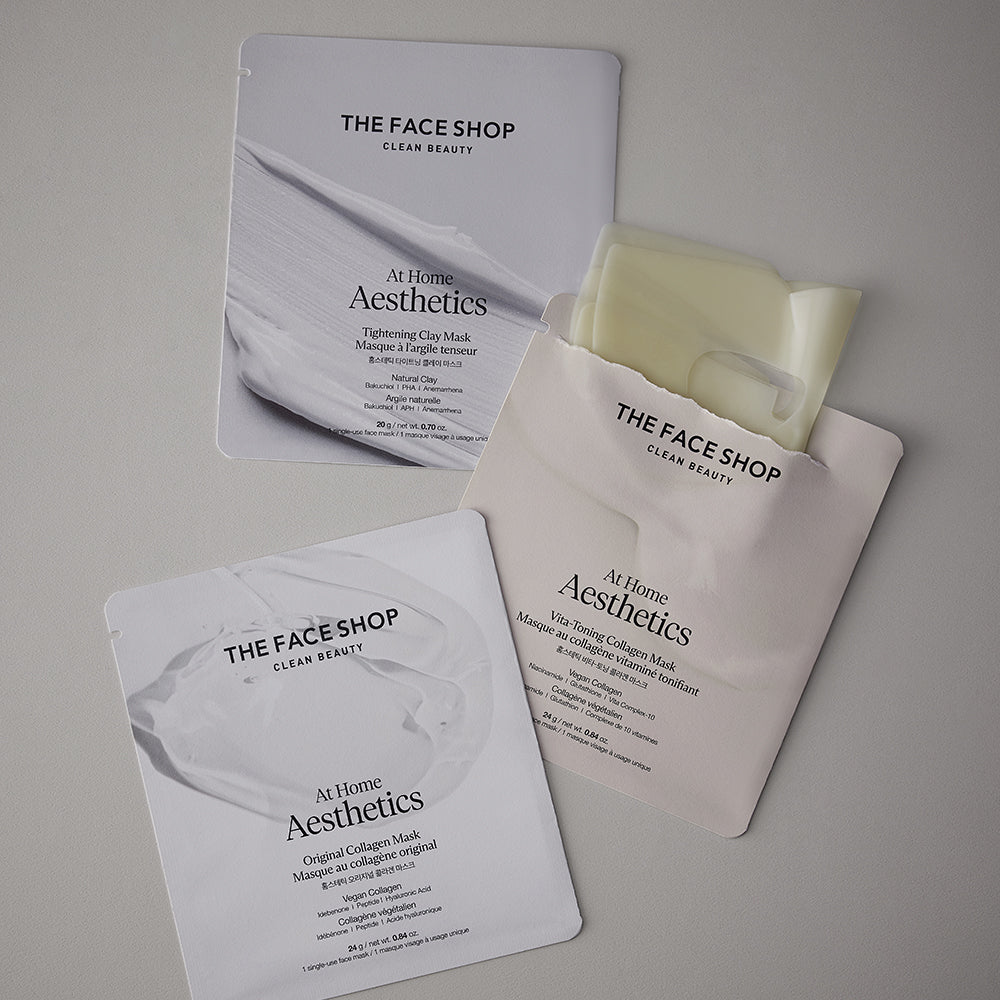 At Home Aesthetics Vita-Toning Collagen Mask - THEFACESHOP Australia Queensland