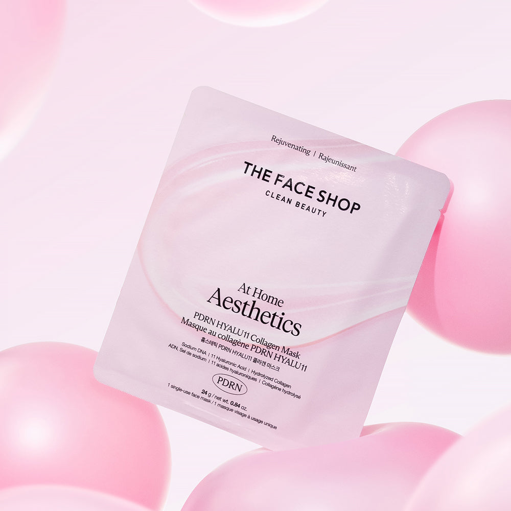 At Home Aesthetics Vegan PDRN HYALU11 Collagen Mask - THEFACESHOP Australia Queensland