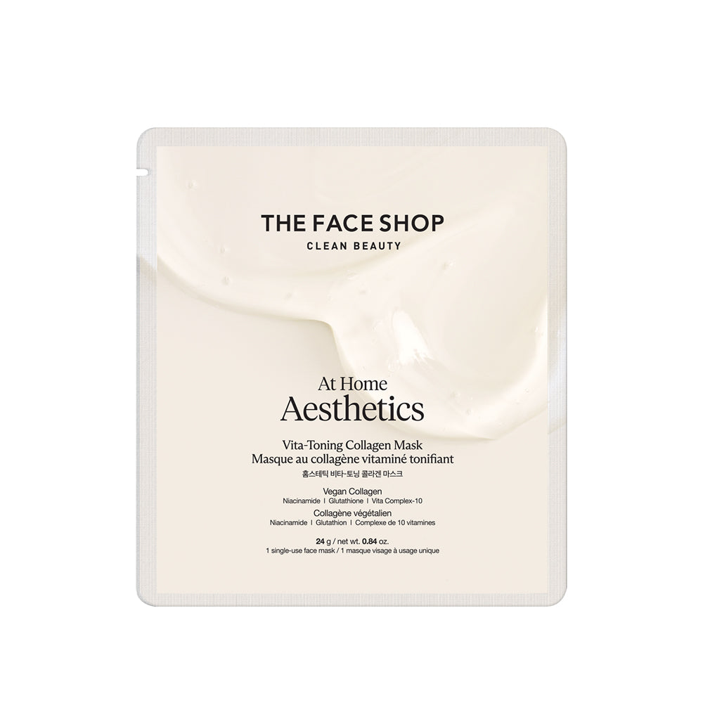 At Home Aesthetics Vita-Toning Collagen Mask - THEFACESHOP Australia Queensland