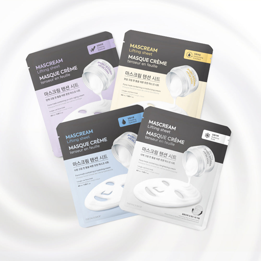 DEEPLY Mascream Lifting Sheet Mask - THEFACESHOP Australia Queensland