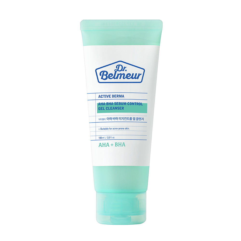 Dr.Belmeur Active Derma AHA/BHA Sebum Control Gel Cleanser