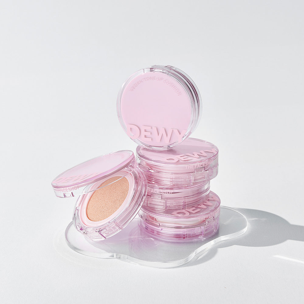 Dewy Lasting Vegan Tone-Up Cushion - THEFACESHOP Australia Queensland