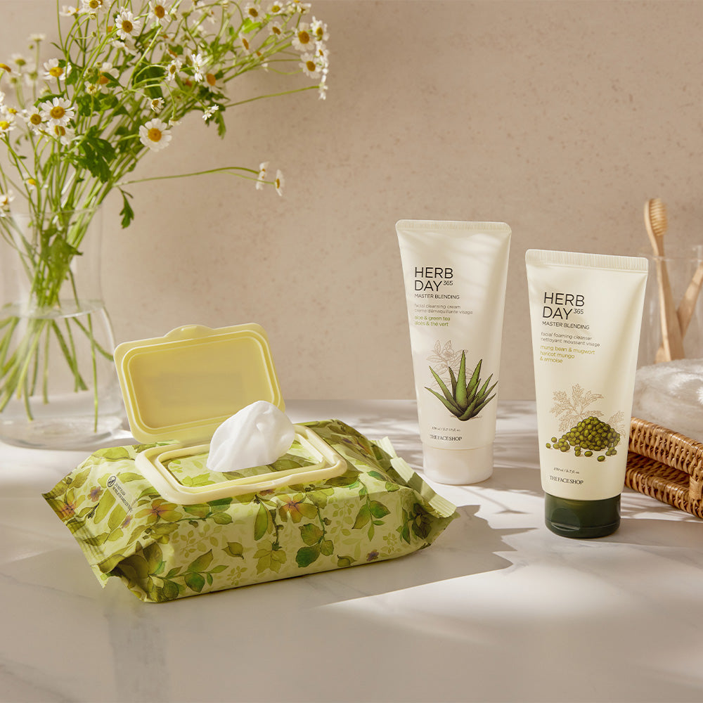 HERB DAY 365 Cleansing Tissue – THEFACESHOP Australia