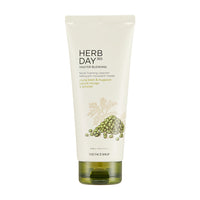 HERB DAY 365 MASTER Blending Facial Foaming Cleanser - Mungbean & Mugwort - THEFACESHOP Australia Queensland
