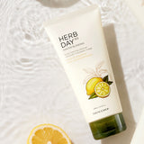 HERB DAY 365 MASTER Blending Facial Foaming Cleanser - Lemon & Grapefruit - THEFACESHOP Australia Queensland
