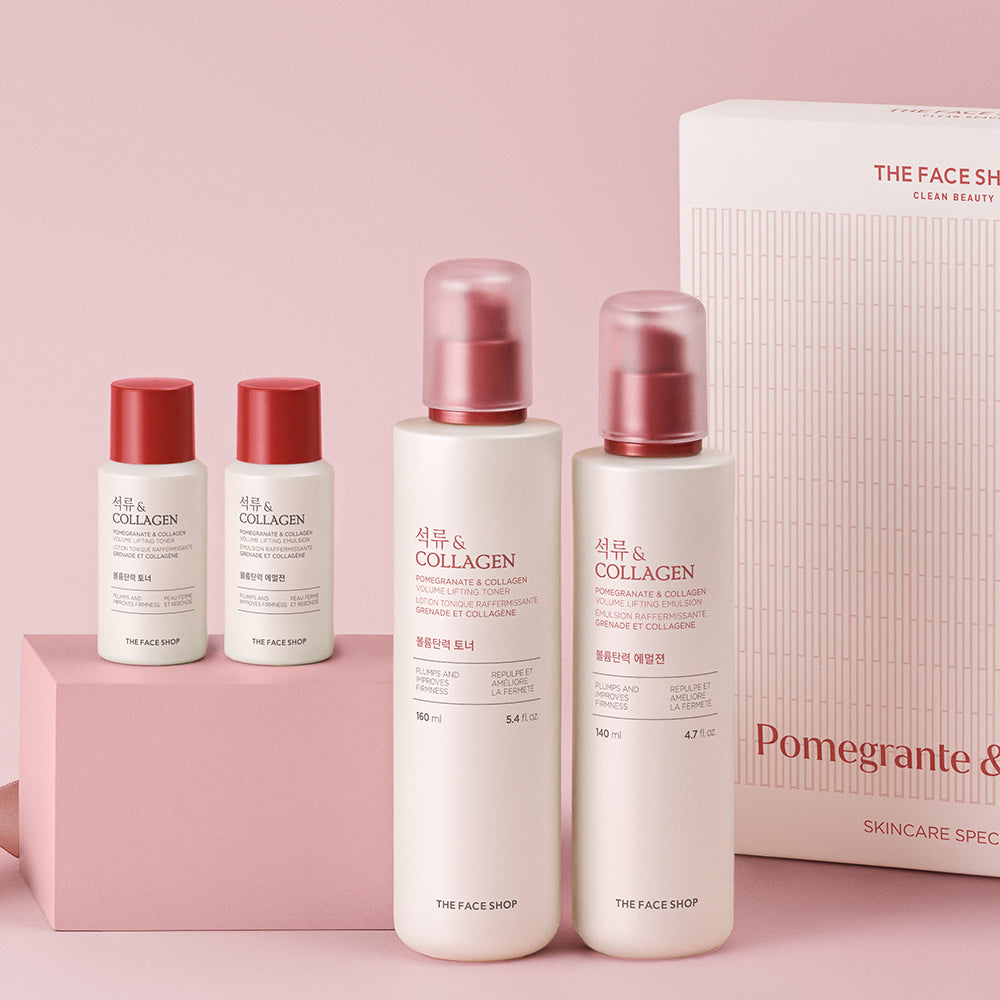 Pomegranate & Collagen Skincare Set - THEFACESHOP Australia Queensland