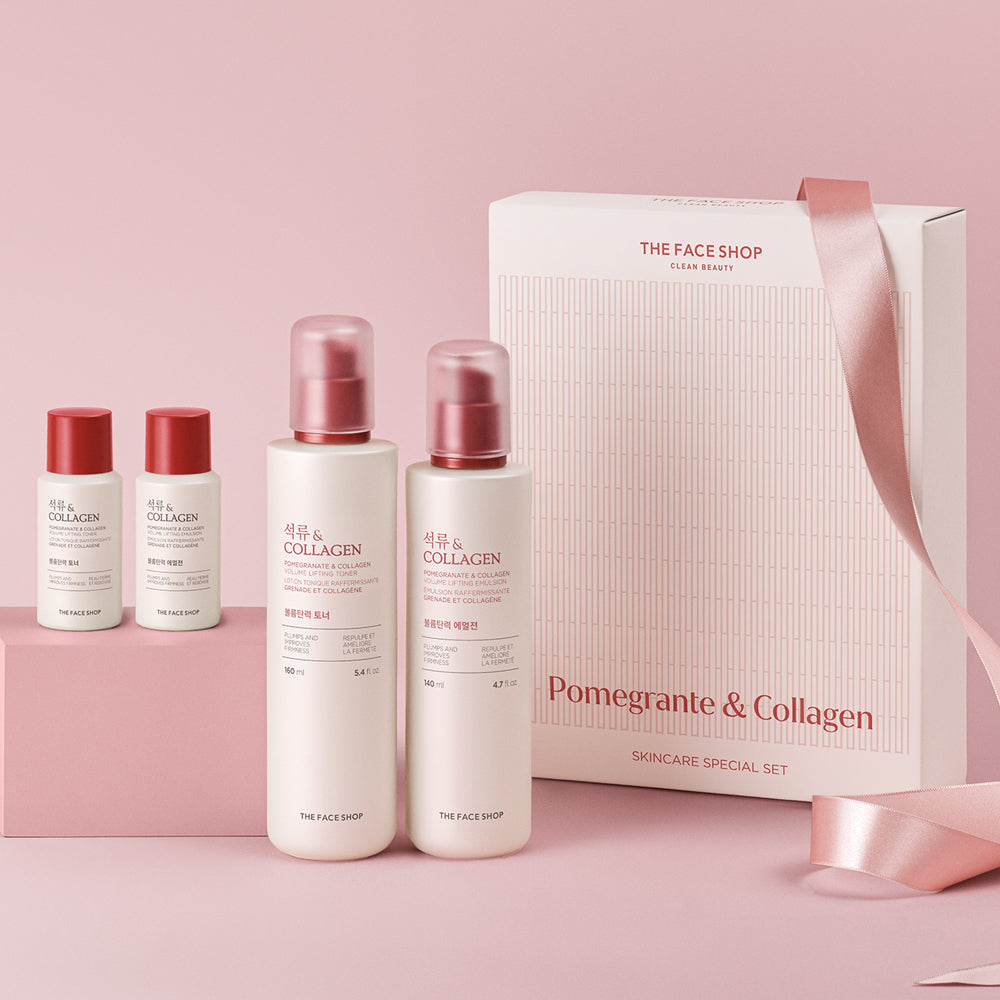 Pomegranate & Collagen Skincare Set - THEFACESHOP Australia Queensland