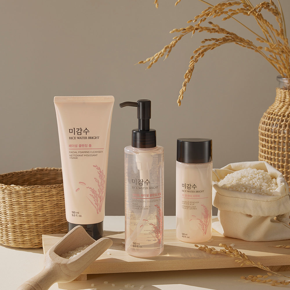 RICE WATER BRIGHT Makeup Remover For Lip&Eye Remover - THEFACESHOP Australia Queensland