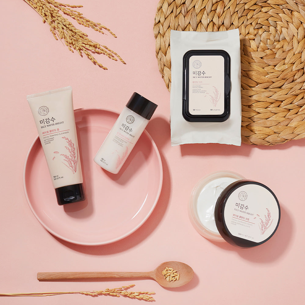 RICE WATER BRIGHT Makeup Remover For Lip&Eye Remover - THEFACESHOP Australia Queensland