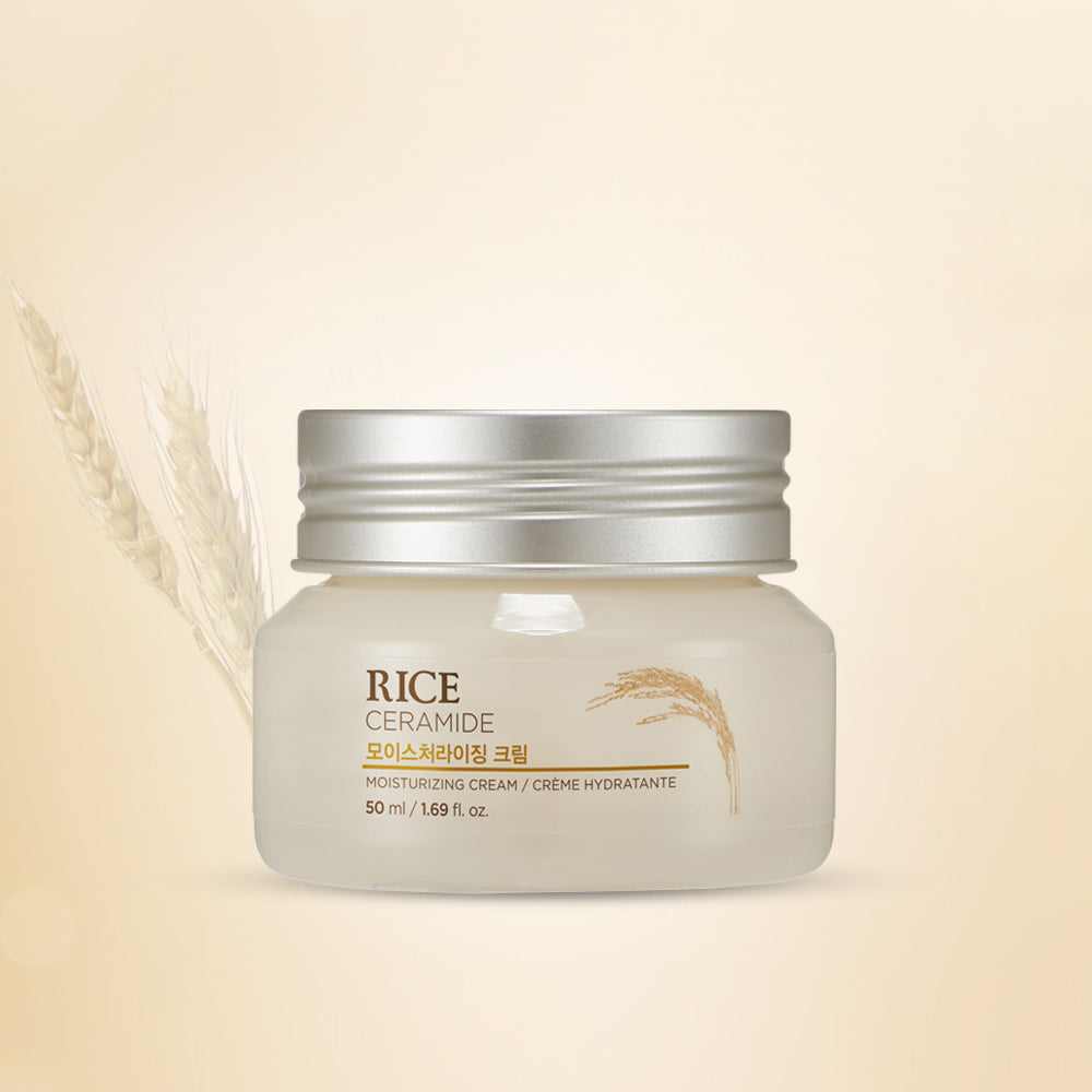 RICE & CERAMIDE Moisturizing Cream - THEFACESHOP Australia Queensland