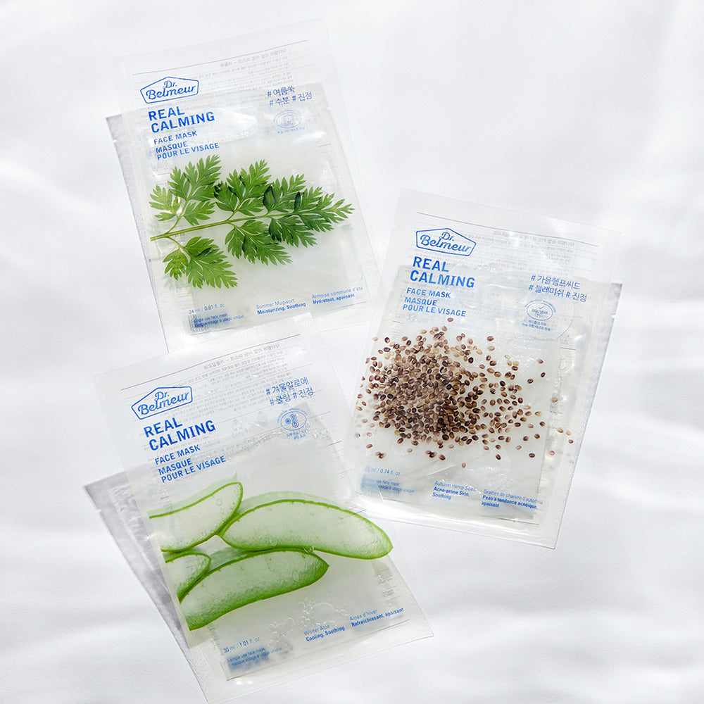 Dr.Belmeur Real Calming Face Mask - Winter Aloe - THEFACESHOP Australia Queensland