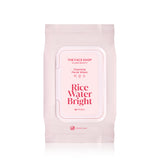 Rice Water Bright Cleansing Facial Wipes - Renew