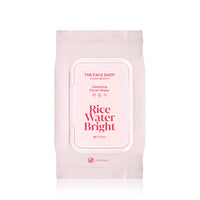 Rice Water Bright Cleansing Facial Wipes - Renew
