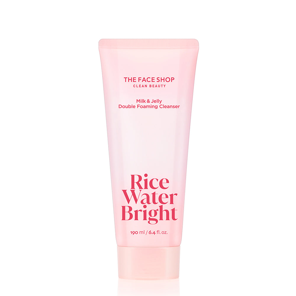 Rice Water Bright Milk & Jelly Double Cleanser - THEFACESHOP Australia Queensland