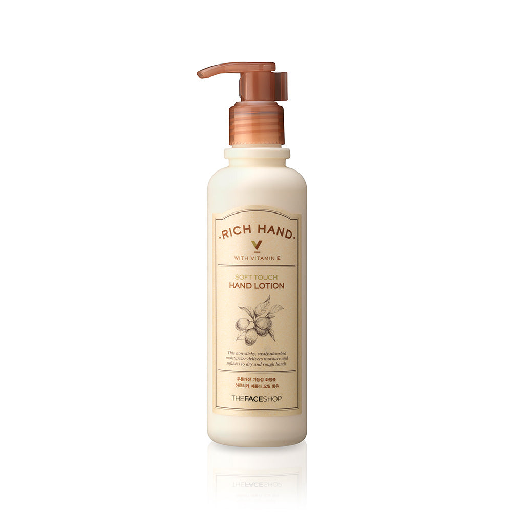 Rich Hand V Soft Touch Hand Lotion - THEFACESHOP Australia Queensland