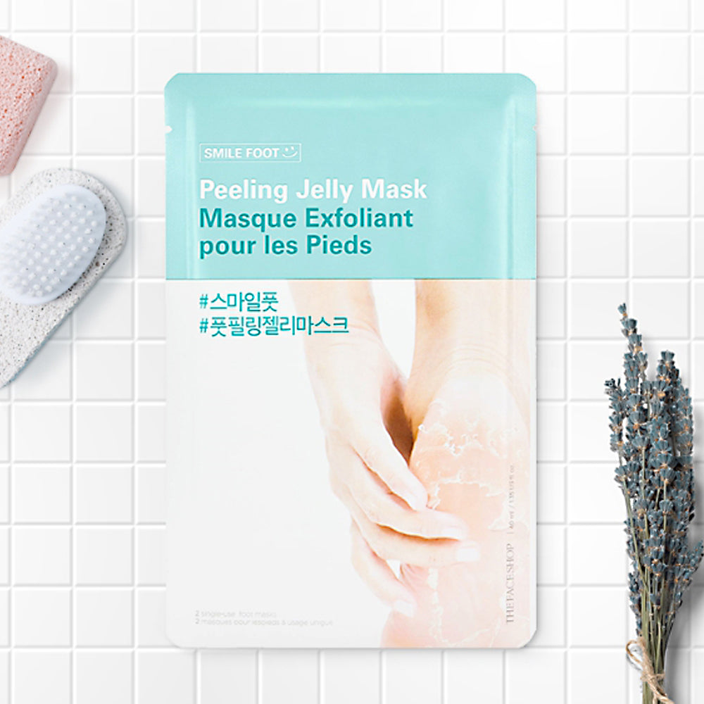 SMILE FOOT Peeling Jelly Mask - THEFACESHOP Australia Queensland