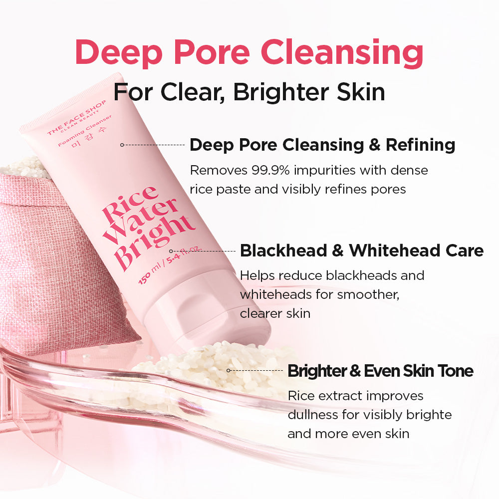 Rice Water Bright Foaming Cleanser 150ml