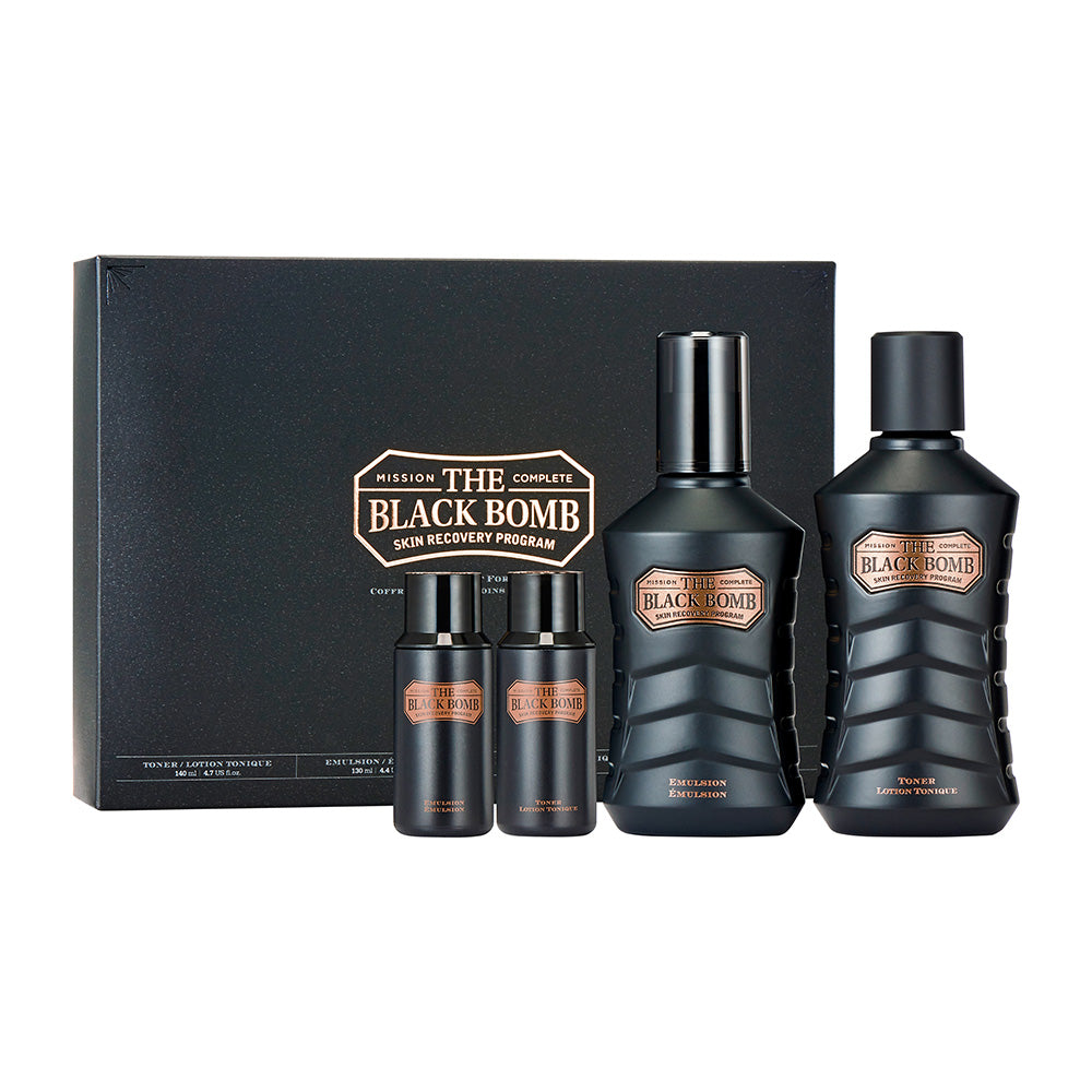 THE BLACK BOMB Special Set For Men - THEFACESHOP Australia Queensland