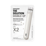 THE SOLUTION Double-Up Brightening Face Mask