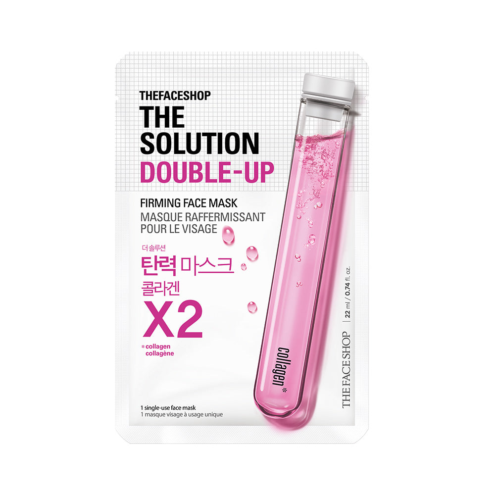 THE SOLUTION Double-Up Firming Face Mask - THEFACESHOP Australia Queensland