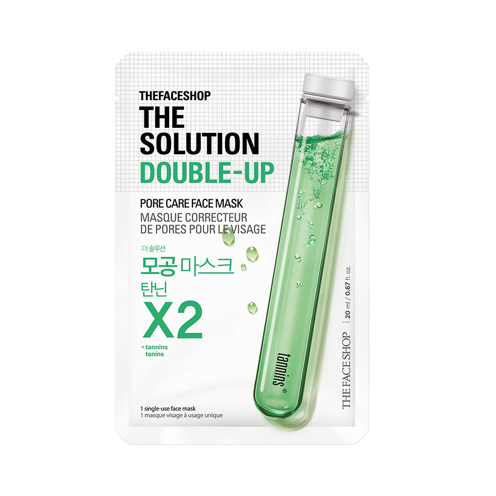 THE SOLUTION Double-Up Face Mask - THEFACESHOP Australia Queensland