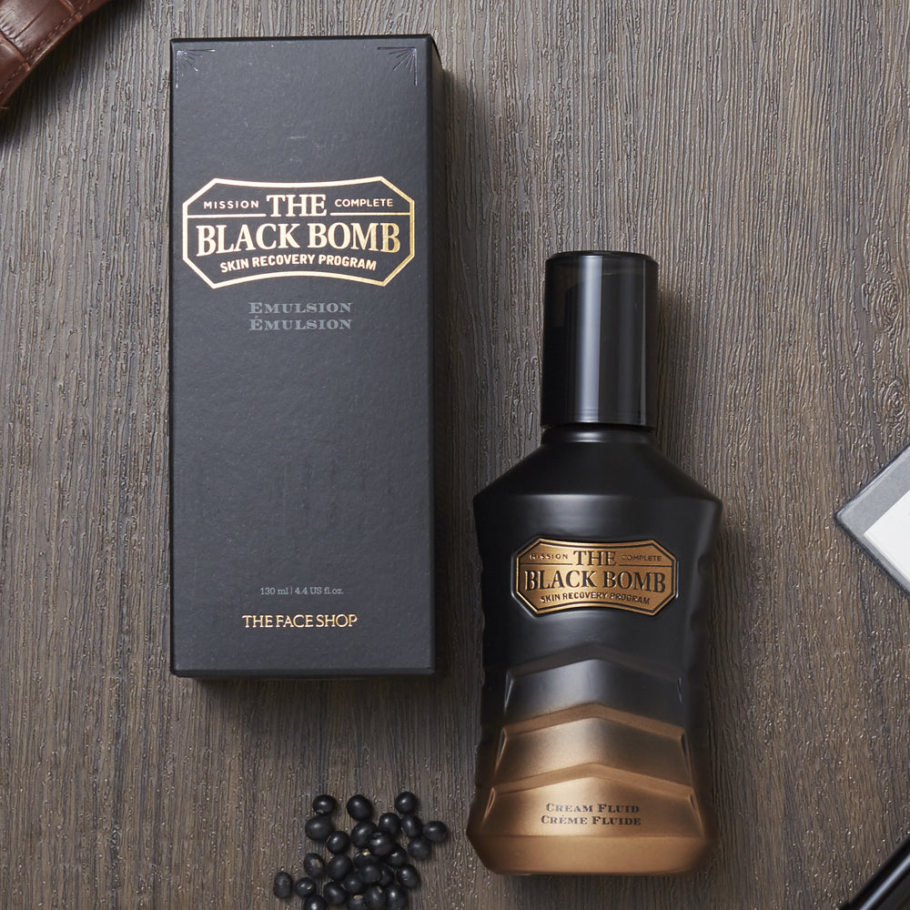 THE BLACK BOMB Cream Fluid - THEFACESHOP Australia Queensland