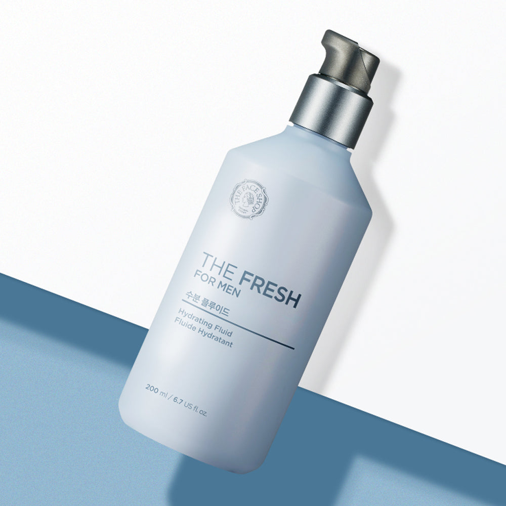 THE Fresh For Men Hydrating Fluid - THEFACESHOP Australia Queensland