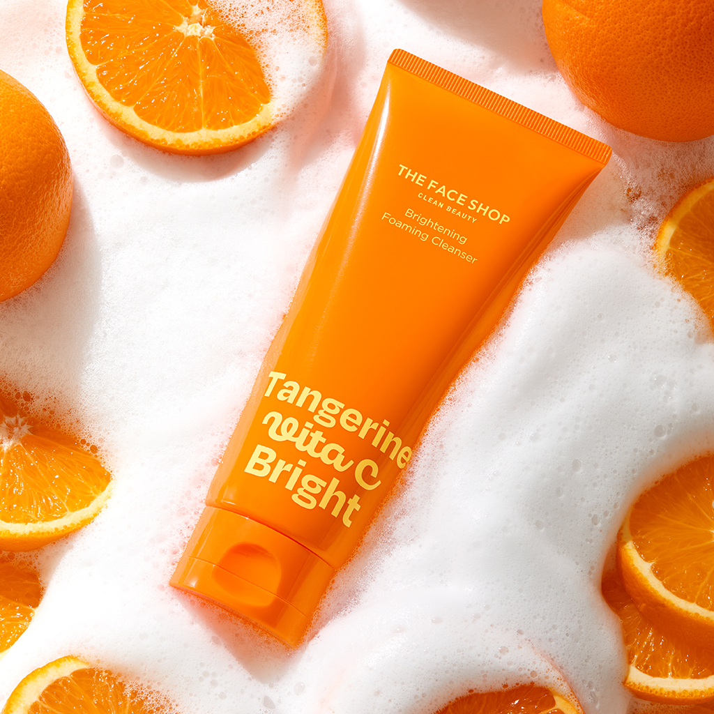 Tangerine Vita C Brightening Foaming Cleanser