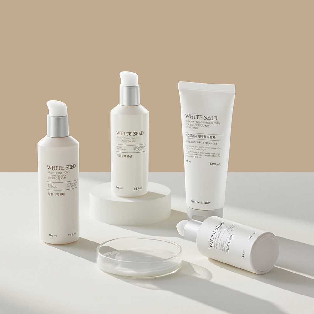 WHITE SEED Exfoliating Cleansing Foam - THEFACESHOP Australia Queensland