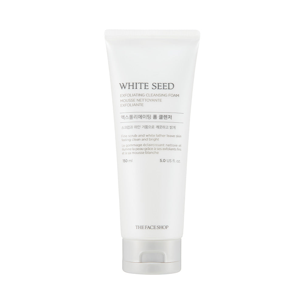 WHITE SEED Exfoliating Cleansing Foam - THEFACESHOP Australia Queensland