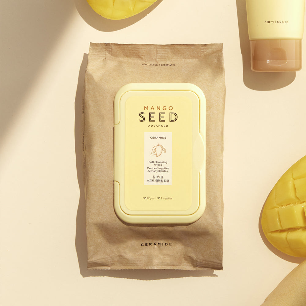 MANGO SEED Soft Cleansing Wipes - THEFACESHOP Australia Queensland